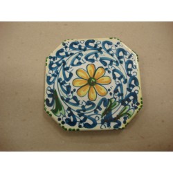 Poggiapentola 12x12 (bomboniera per matrimonio)ceramica di Caltagirone