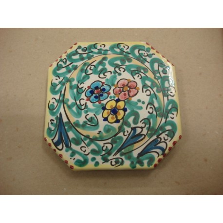 Poggiapentola 12x12 (bpmboniera matrimonio)ceramica di Caltagirone